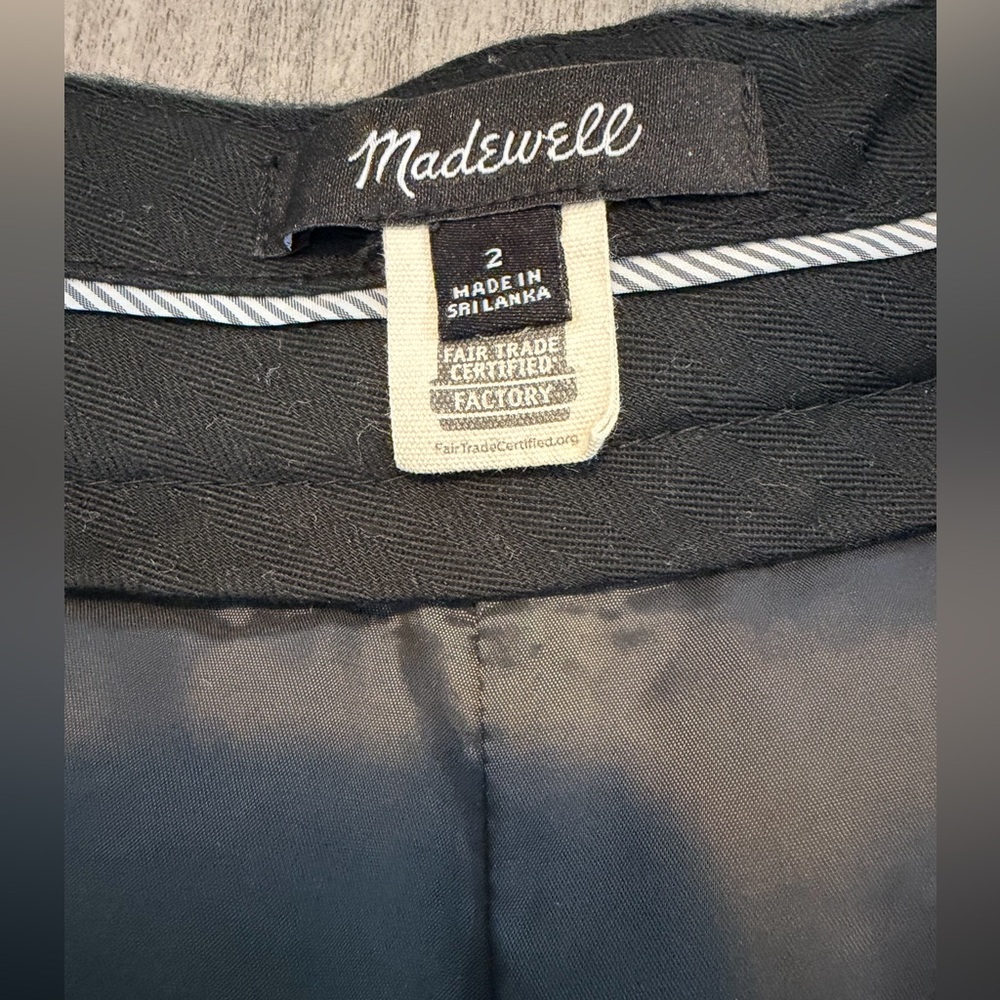 Madewell Low-Slung Harlow Wide-Leg Pant, size 2 - Picture 11 of 12